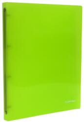 eCollection Carte cu inele E-COLLECTION A/4 pp 4 inele verde 2-610 (2-610)