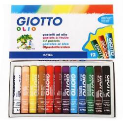 GIOTTO Cretă pentru pastel de ulei GIOTTO Olio 9 mm 12 buc/ set 294000 (294000)