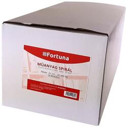 FORTUNA Filing spirală plastic FORTUNA 25mm 181-200 foi negru 50/drum (09.0052801)