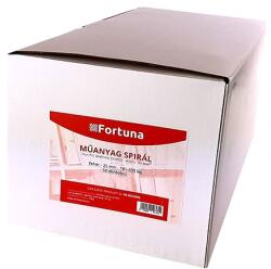 FORTUNA Filing spirală plastic FORTUNA 25mm 181-200 coli alb 50/drum (09.0052802)