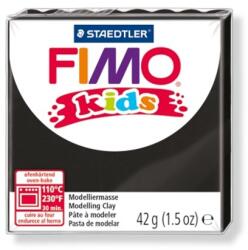 FIMO Argilă, 42 g, combustibil, FIMO "Kids", negru 8030-9 (8030-9)