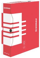 DONAU Cutie de arhivare DONAU carton A/4 100 mm roșu U7661301FSC-04 (U7661301FSC-04)