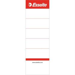 Esselte Etichetă de schimb pentru clasoare, față-verso, 50x158 mm, ESSELTE, alb 810801 (810801)