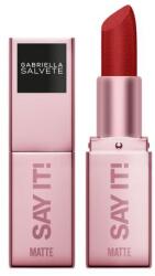 Gabriella Salvete Say It! Matte bársonypuha hosszan tartó rúzs 3.8 g árnyék 5