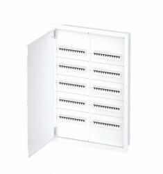 OMU system FES120RBF 120 modulos 2x5x12 modul süllyesztett fém elosztószekrény fehér IP30 RAL9003 (FES120RBF)