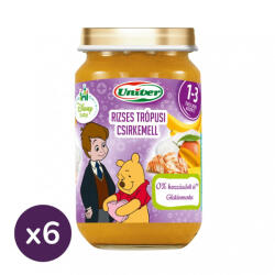 Univer INGYENES SZÁLLÍTÁS - Univer rizses trópusi csirkemell, 12 hó+ (6x220 g)