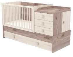 TIMBA kombiágy Viki multi krém-fűz 70X120 cm
