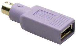 PS/2(M)-USB(F) adapter VALUE 12.99. 1073-25 (USB billentyűzethez)