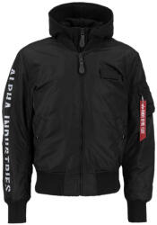 Alpha Industries мъжко яке (бомбър) alpha industries - ma-1 - черно/светлоотразително_133104
