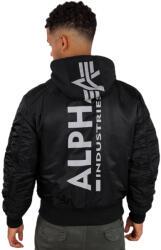 Alpha Industries мъжко яке (бомбър) alpha industries - ma-1 - черно/светлоотразително_128113