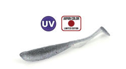 Molix RA Shad 3.8" / #148 - UV Clear Chart/Multy Color Flake gumihal