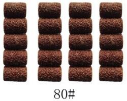  Csiszológyűrű 10db 80-as (durva)