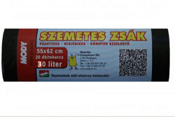 Mody Szemeteszsák Mody (50X60, 30L, 20db/tek, 25tek/karton) (5999883231425) - mamuth