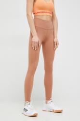 Roxy edzős legging Heart Into It x Mizuno barna, sima - barna L