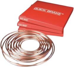  Üzemanyag cső, fékcső, benzincső, rézcső 6 mm-es külső átmérő, 4 mm-es belső átmérővel 1960CU