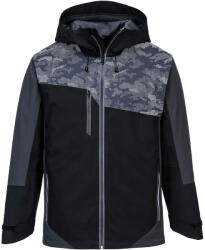 Portwest S601 - Portwest X3 Reflective munkakabát - Fekete/Szürke - M (S601BYRM)