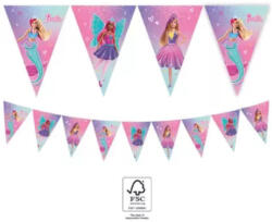 Mattel Barbie zászlófüzér 2, 3 méter FSC Nr1