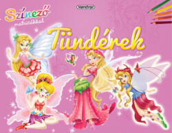  Színező matricákkal - Tündérek