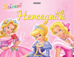  Színező matricákkal - Hercegnők