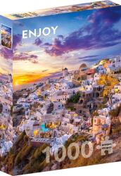 Enjoy - Santorini Naplementében, Görögország 1000 darabos kirakó (1260)