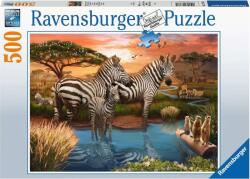 Ravensburger - Zebrák a víznyelőnél 500 darabos kirakó (17376)