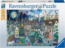Ravensburger - A Fantasztikus Utca 5000 darabos kirakó (59473)