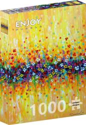 Enjoy - Színes Absztrakt Virágok 1000 darabos kirakó (1793)