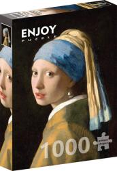 Enjoy - Vermeer - Leány gyöngy fülbevalóval 1000 darabos kirakó (1164)