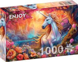 Enjoy - Elvarázsolt Unikornis 1000 darabos kirakó (2185)