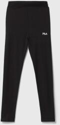 Fila gyerek legging fekete, sima - fekete 146-152