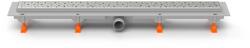 MCH Chudej Rigola de interior MCH cu gratar de inox SQUARE mata (MCH.CH-650S1)