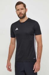 adidas Performance edzős póló Tabela 23 fekete, nyomott mintás, H44529 - fekete XXL