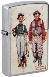 Zippo Brichetă Zippo 48987 Norman Rockwell Fishermen (48987) Bricheta