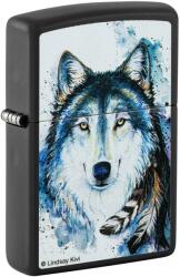Zippo Brichetă Zippo 48936 Lindsay Kivi Wolf (48936) Bricheta