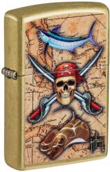 Zippo Brichetă Zippo 48966 Guy Harvey Pirate's Treasure Map (48966) Bricheta