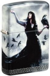 Zippo Brichetă Zippo 48969 Mazzi Gothic Woman with Ravens (48969) Bricheta