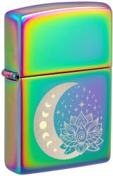 Zippo Brichetă Zippo 48910 Spiritual Moon Stars and Lotus Flower (48910) Bricheta