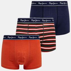 Pepe Jeans boxeralsó RETRO STPS TK 3 db sötétkék, férfi, PMU11161 - sötétkék L