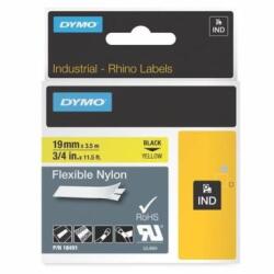 DYMO Bandă flexibilă din nailon Dymo Rhino 19mm galben/negru