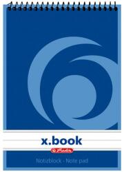 Herlitz A6 50 lapos vonalas spirálblokk (00110619)