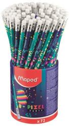 Maped Pixel Party grafitceruza radírral 72 db (IMA851818)