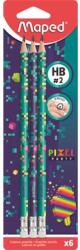 Maped Pixel Party grafitceruza radírral HB 6 db (IMA851816)