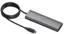 OBSBOT 3-in-1 3-portos USB-C hub (szürke) (OHB-2307-CW) (OHB-2307-CW)