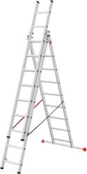 Hailo Scara aluminiu Hailo HobbyLOT Combination, 3 x 9 trepte (7309007)