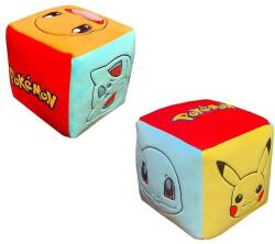 Halantex Pokemon - Team - 25 cm-es kocka párna (HA-POK-505SQR) (POK-505SQR)