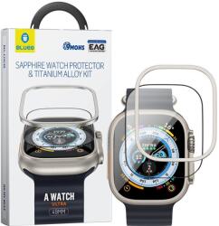 Mobile Origin Blueo Sapphire And Titanium Alloy Tempered Glass Protector Kit - Apple Watch Ultra2/Ultra 49mm (BSTP-AWULTRA49)