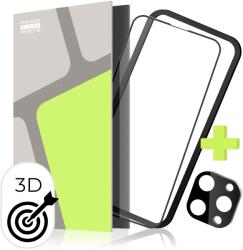 Tempered Glass Protector iPhone 15 Pro, kameravédő fólia, felhelyező keret, Case Friendly (TGR-IP15P-IF)