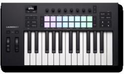 Novation NOVLKE25MK4 Novation Launchkey 25 MK4 MIDI kontroller, 25 billentyű, 16 RGB PAD, 8 encoder (NOVLKE25MK4)