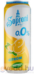 Soproni 0, 5L Citrom Ízű Alkoholmentes Dobozos Sör (DRS)*