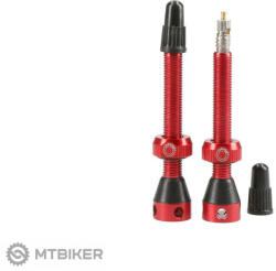 Tubolight tubeless szelepek, 50 mm, piros